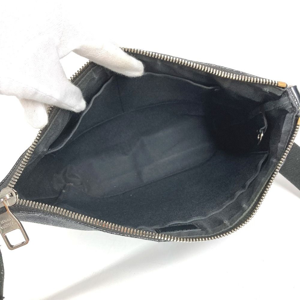 Louis Vuitton Shoulder Bag Mick PM Damier Graphite Canvas Black — view 6