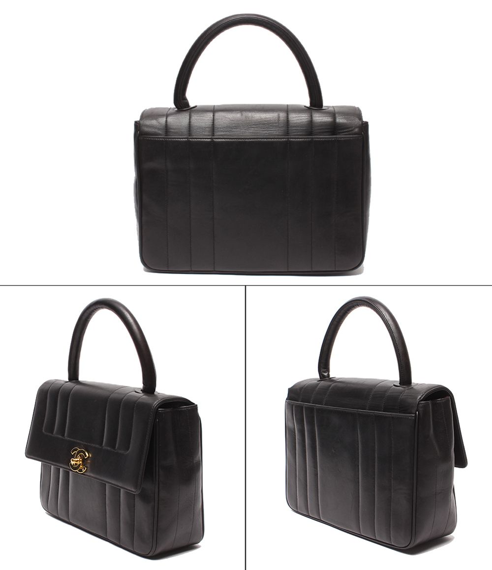 Chanel Handbag Gold Single Flap Mademoiselle Lambskin — view 2