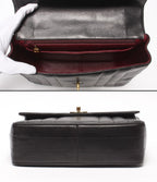 Chanel Handbag Gold Single Flap Mademoiselle Lambskin — view 3