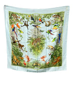 Hermes Scarf Silk 100% Equateur