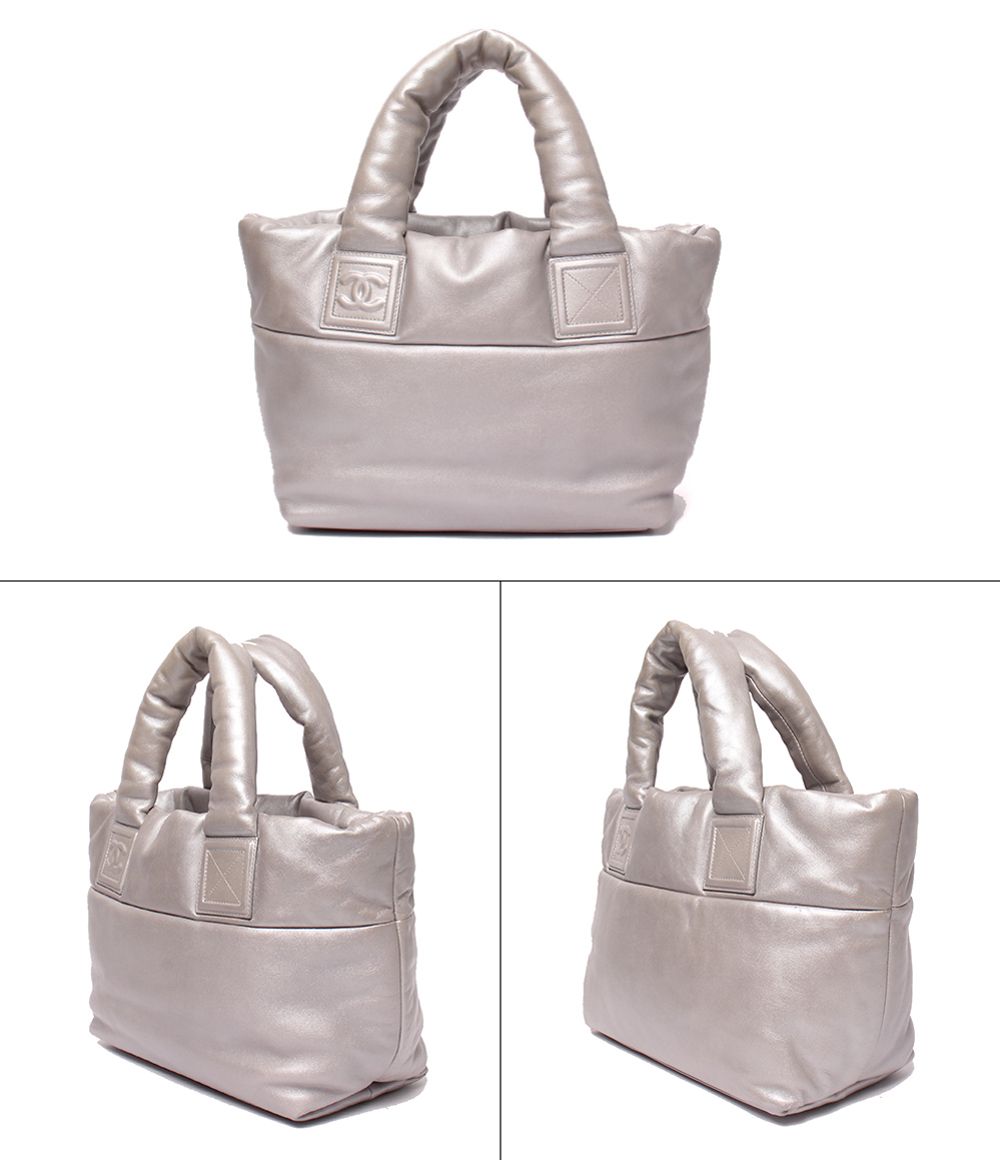 Chanel Tote Silver Coco Cocoon — view 2