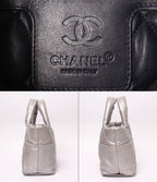 Chanel Tote Silver Coco Cocoon — view 4