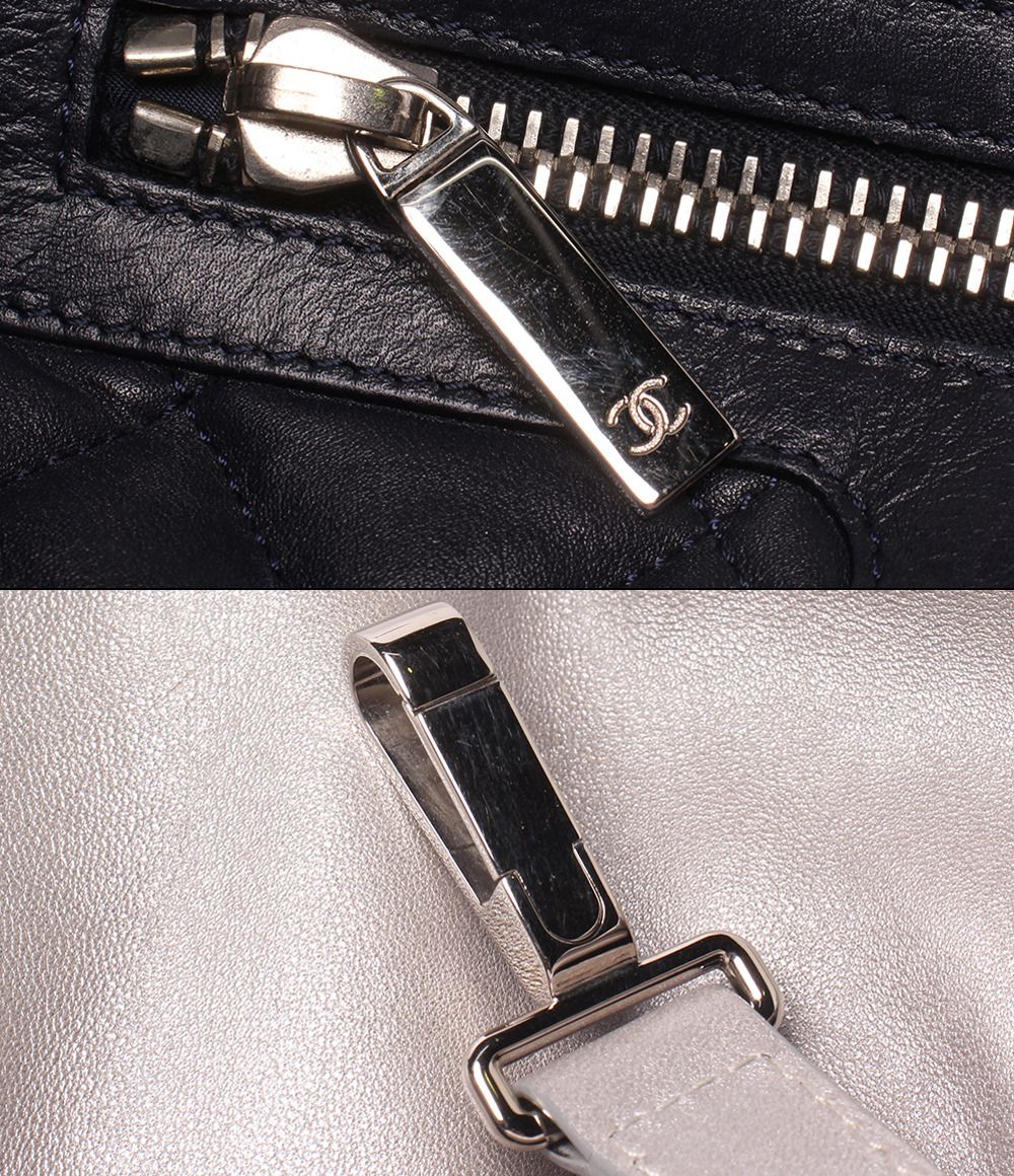Chanel Tote Silver Coco Cocoon — view 9