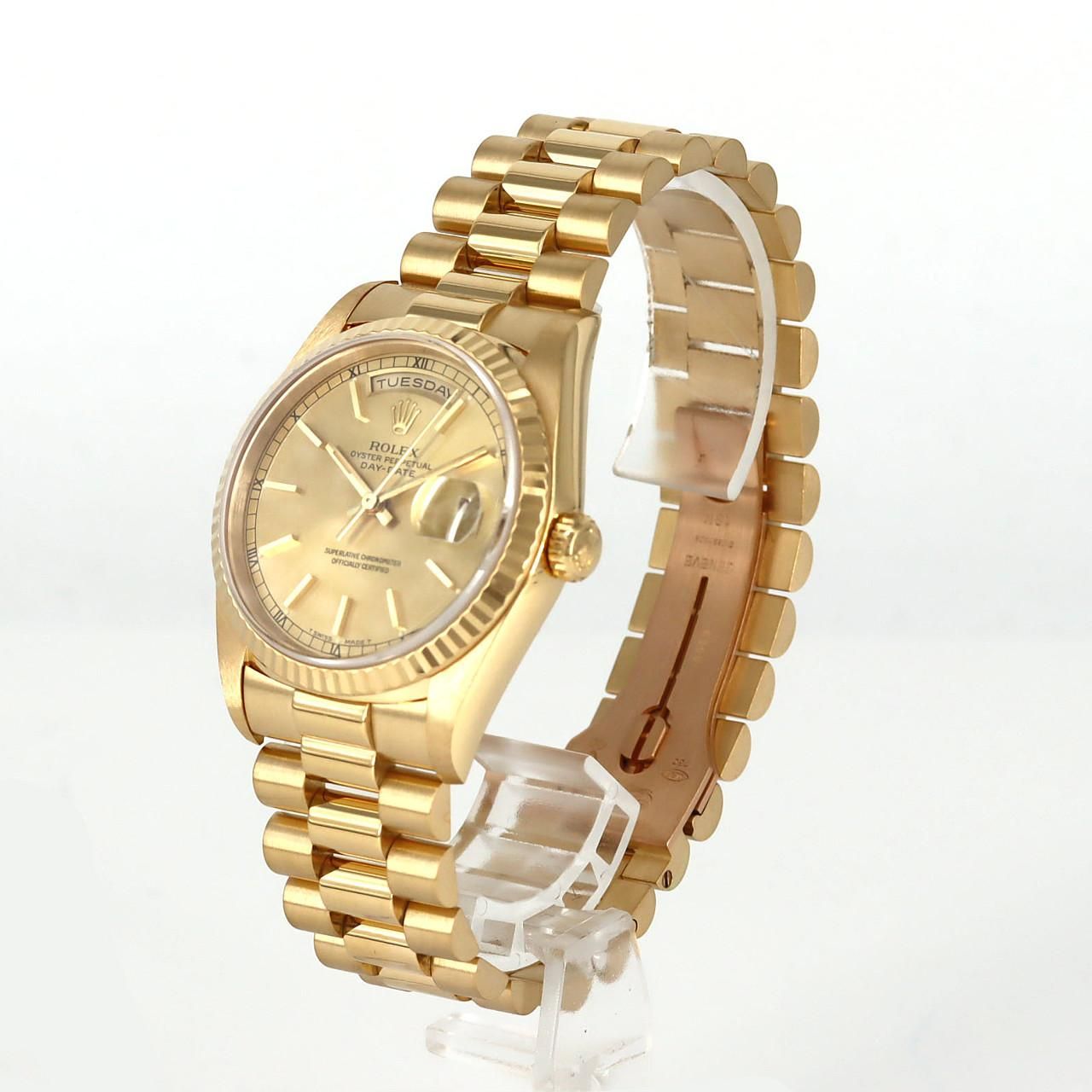 Rolex Day Date YG Automatic Winding Number Watch — view 2