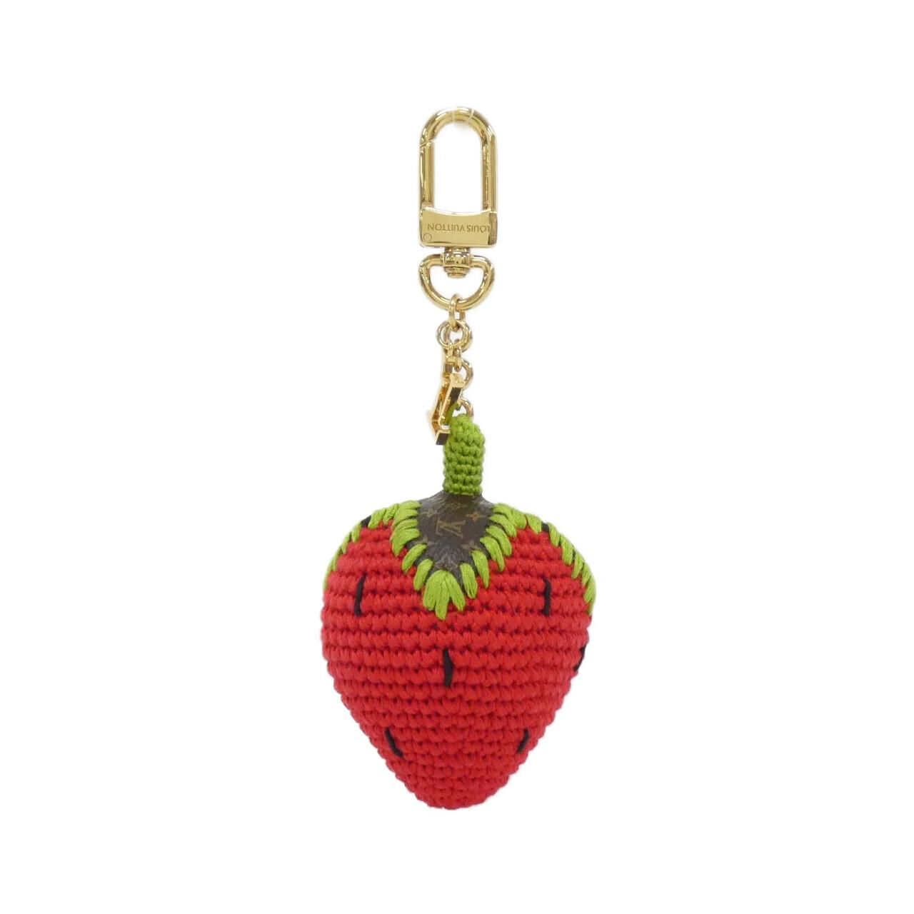 Louis Vuitton Bag Charm Verylicious Crochet Key Ring
