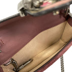 Gucci Shoulder Bag Dionysus GG Blue Mus Beige Pink Multi Floral Chain — view 7