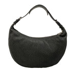 Dior Shoulder Bag Black Perforated Leather — view 3