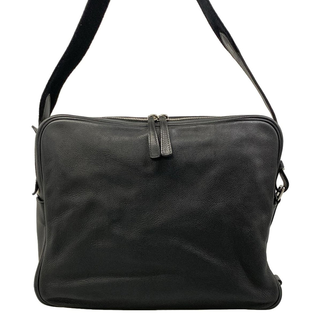 Hermes Shoulder Bag Everyday Porter Black Silver — view 3