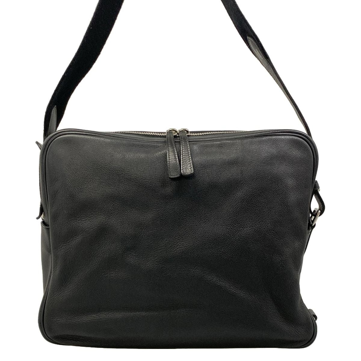 Hermes Shoulder Bag Everyday Porter Black Silver — view 3