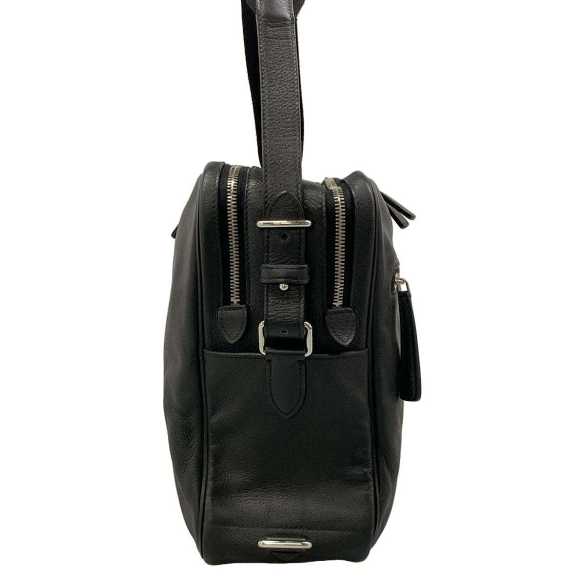 Hermes Shoulder Bag Everyday Porter Black Silver — view 2