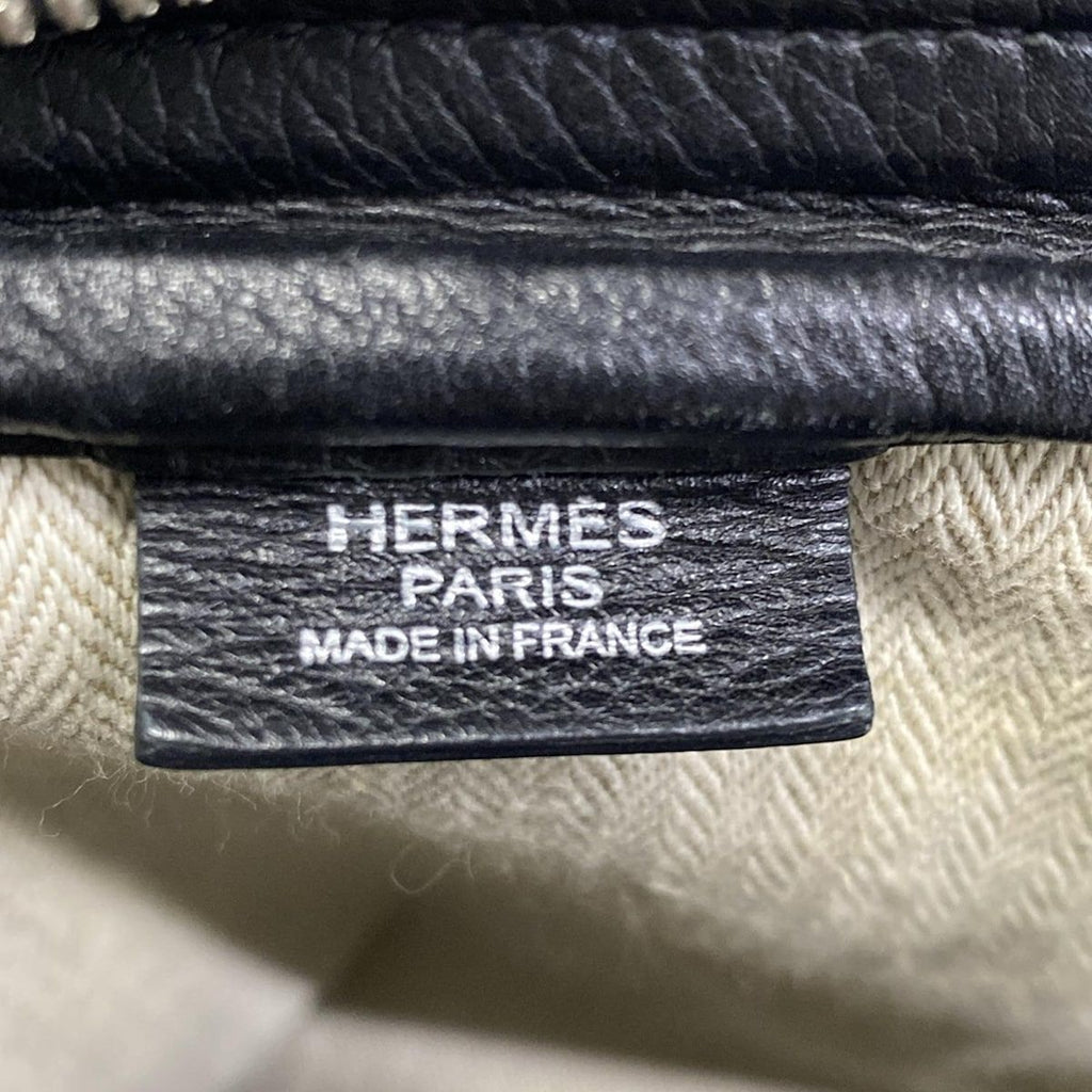 Hermes Shoulder Bag Everyday Porter Black Silver — view 8