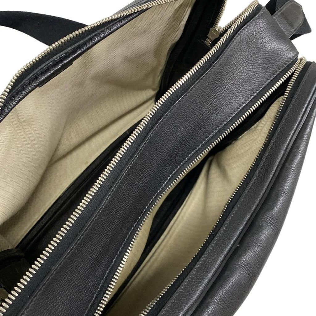 Hermes Shoulder Bag Everyday Porter Black Silver — view 7