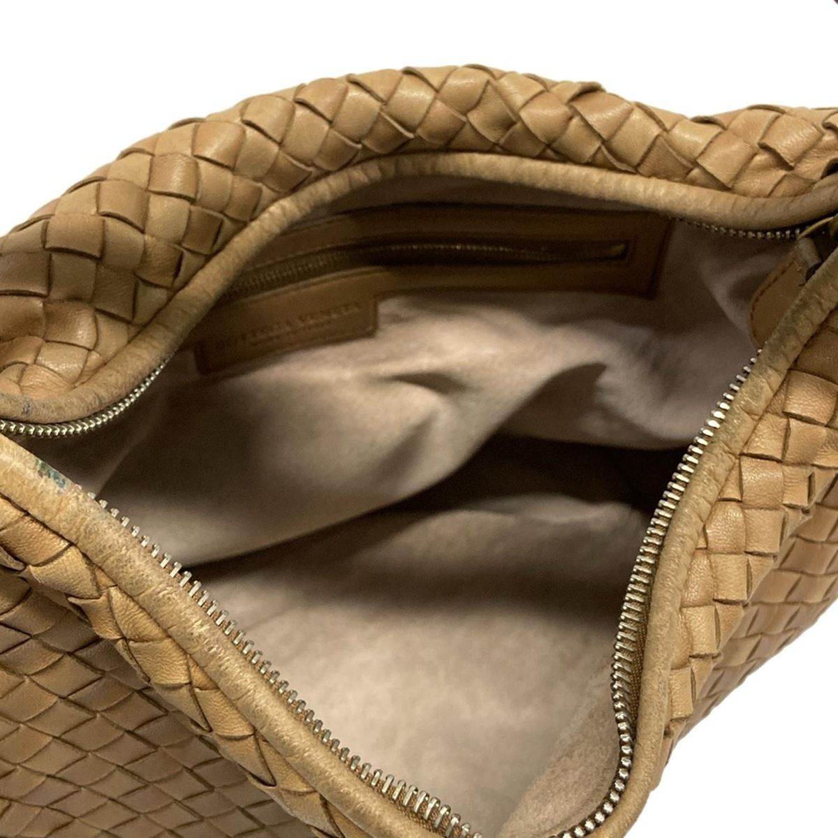 Bottega Veneta Handbag Intrecciato Brown Beige Leather — view 7