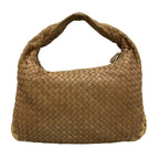 Bottega Veneta Handbag Intrecciato Brown Beige Leather — view 3