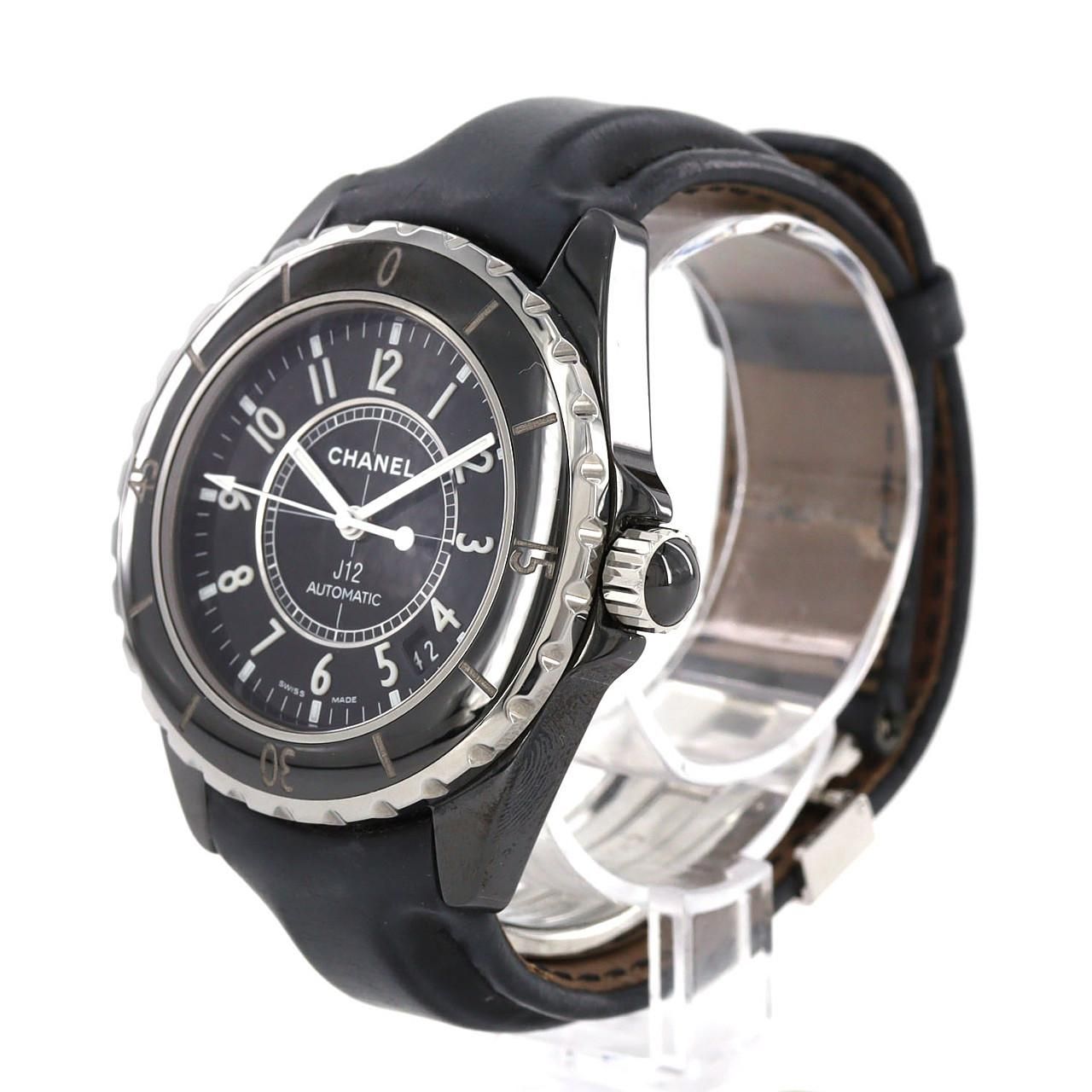 Chanel 38 Ceramic Automatic Winding Watch — view 2