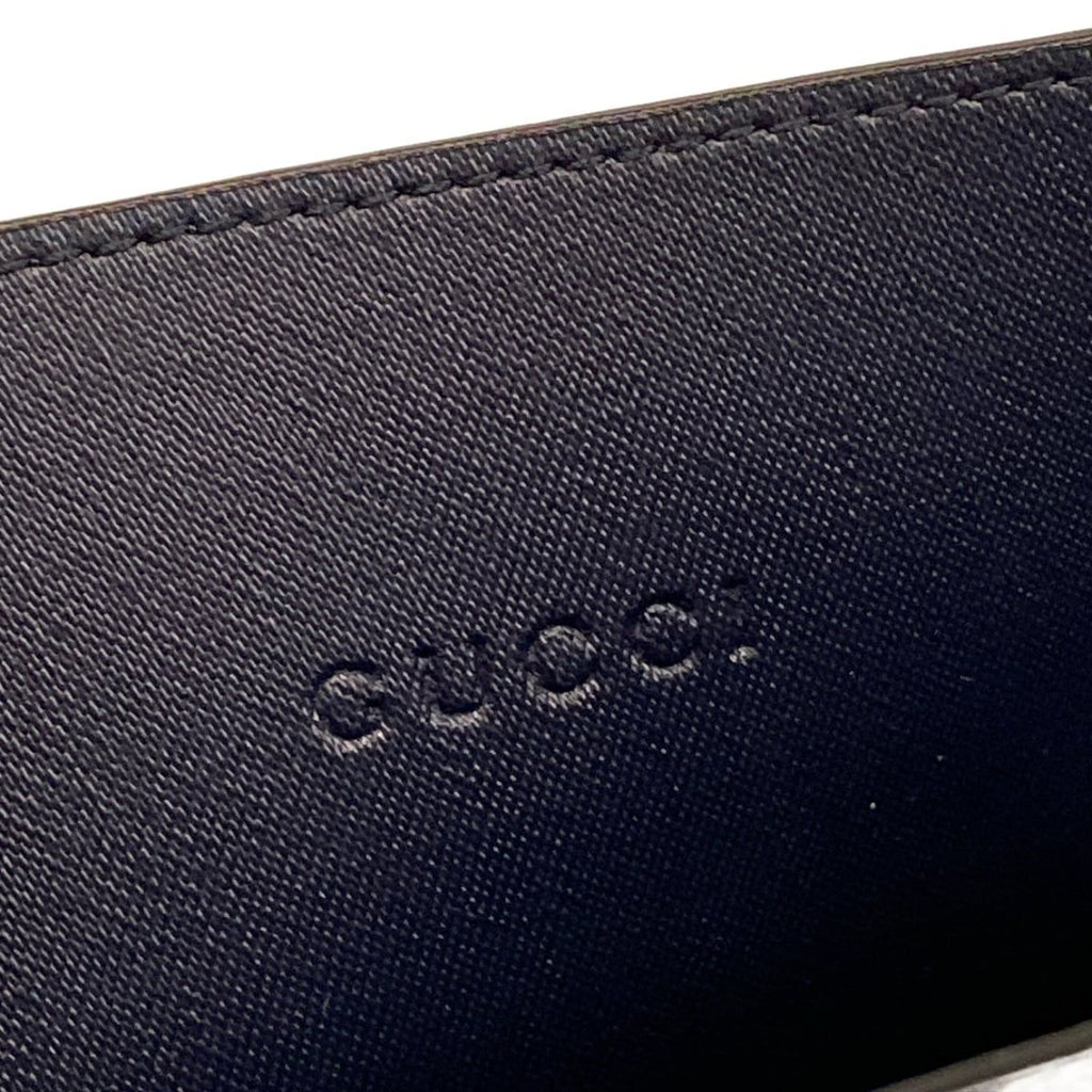 Gucci Tote GG Blue Musu Black Multi Leather — view 8