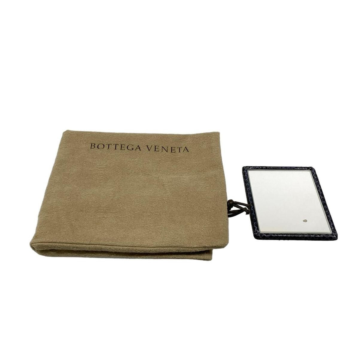 Bottega Veneta Clutch Intrecciato Navy — view 8