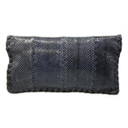 Bottega Veneta Clutch Intrecciato Navy — view 3