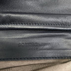 Bottega Veneta Clutch Intrecciato Navy — view 9