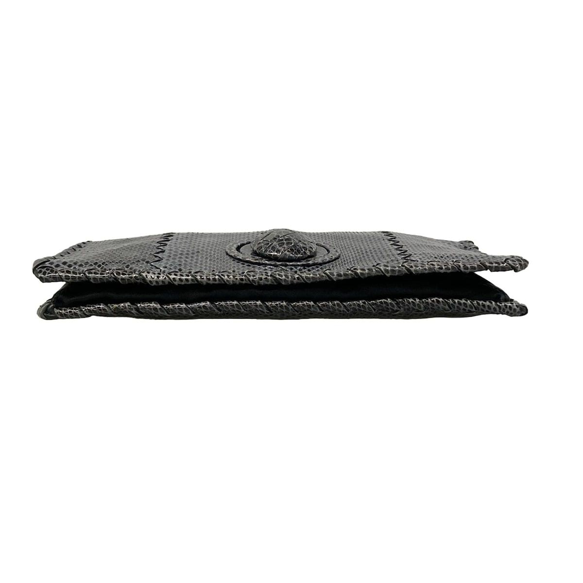 Bottega Veneta Clutch Intrecciato Navy — view 5