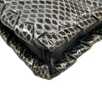 Bottega Veneta Clutch Intrecciato Navy — view 6