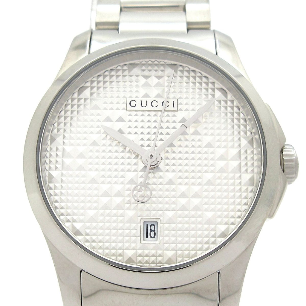 Gucci Watch Timeless 126.5 Silver