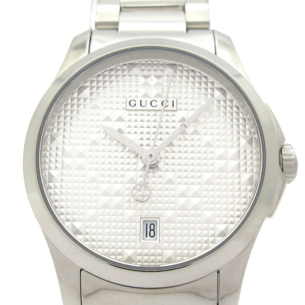 Gucci Watch Timeless 126.5 Silver