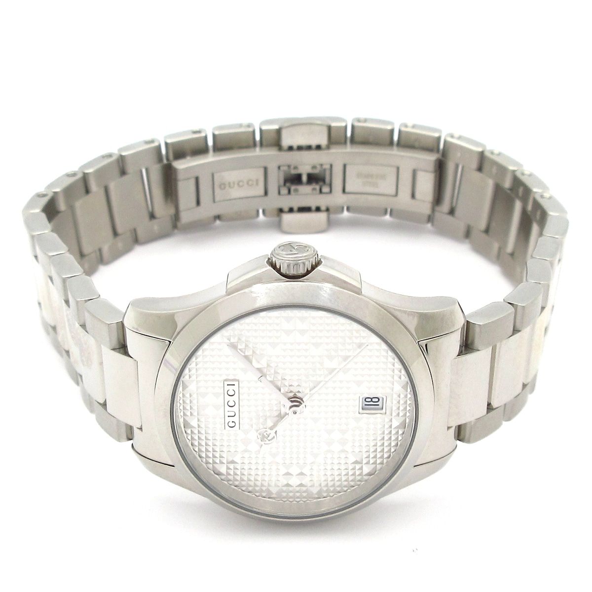 Gucci Watch Timeless 126.5 Silver — view 2