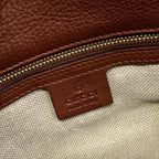 Gucci Shoulder Bag Marrakech Bordeaux Leather — view 9