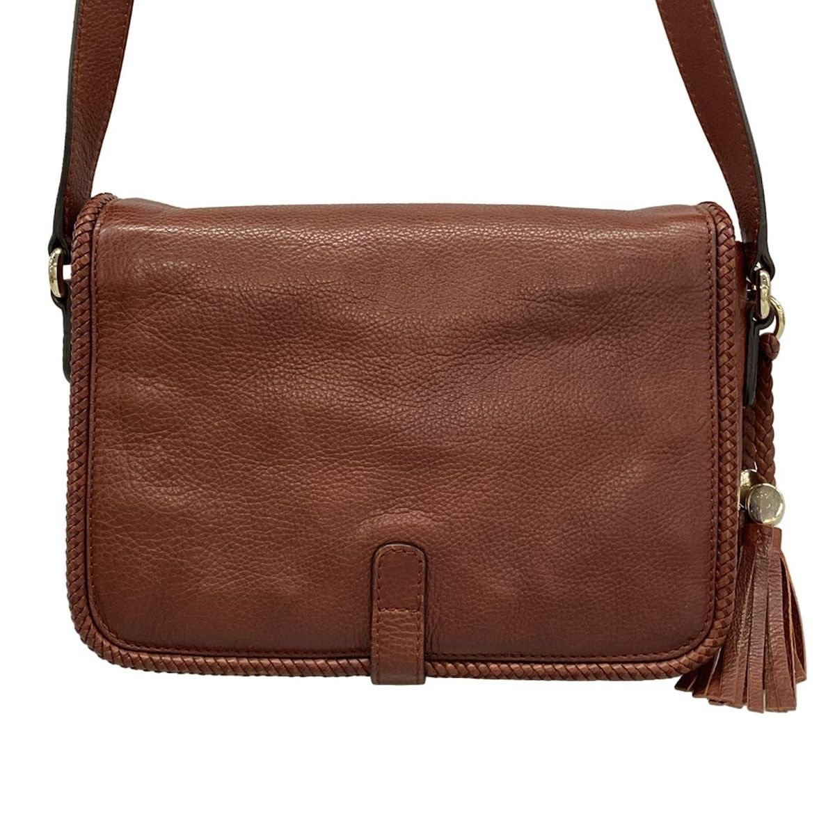 Gucci Shoulder Bag Marrakech Bordeaux Leather — view 3