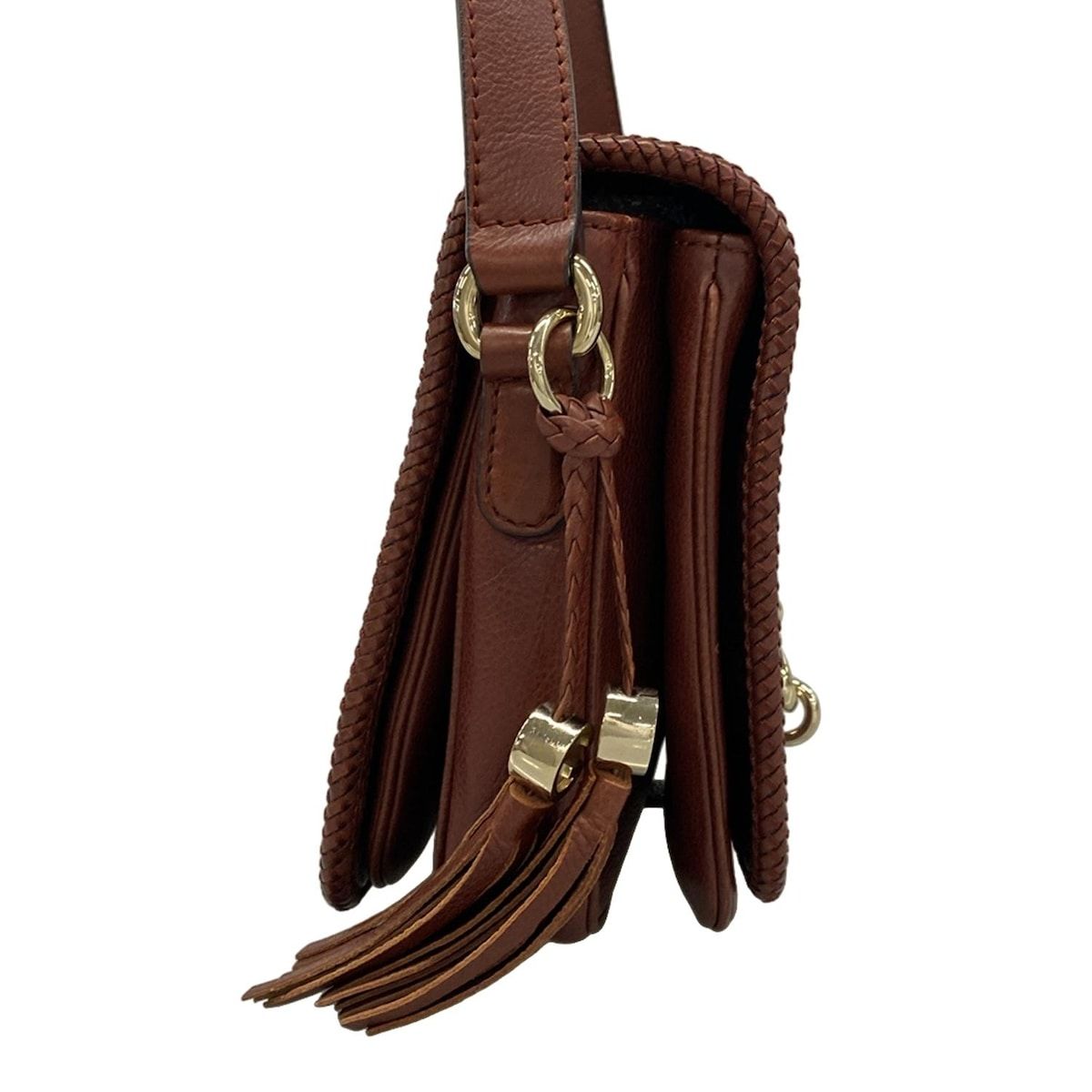 Gucci Shoulder Bag Marrakech Bordeaux Leather — view 2