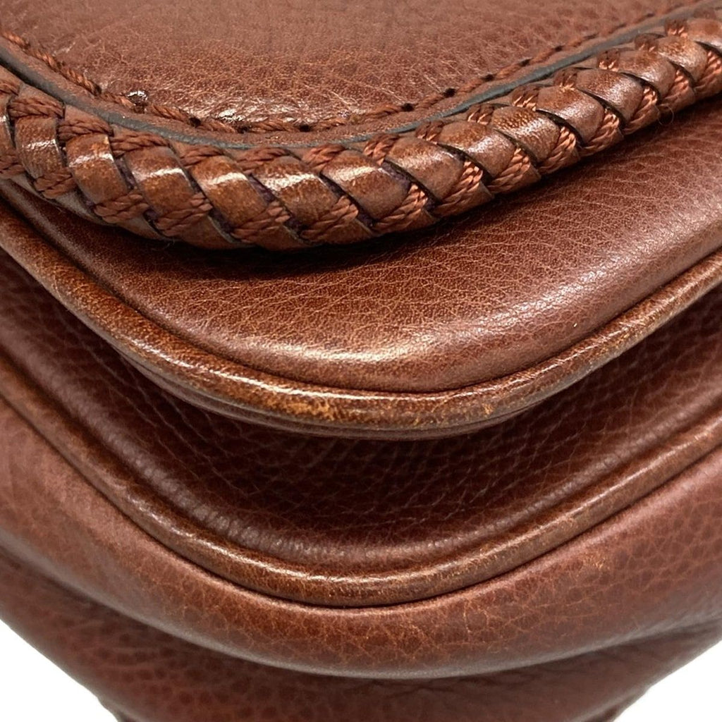 Gucci Shoulder Bag Marrakech Bordeaux Leather — view 6