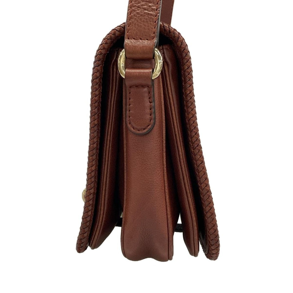 Gucci Shoulder Bag Marrakech Bordeaux Leather — view 4