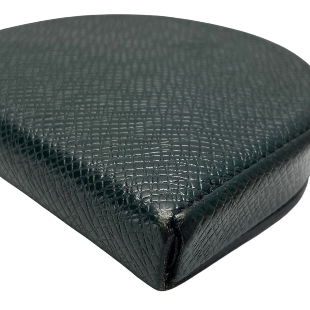 Louis Vuitton Taiga Porte-Monnaie Cuvette Coin Purse Leather Green High Quality — view 4