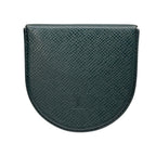 Louis Vuitton Taiga Porte-Monnaie Cuvette Coin Purse Leather Green High Quality