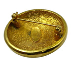 Chanel Vintage CC Logo Brooch Metal Gold High Quality Presence Accent — view 5