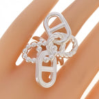 Hermes Chaine D'ancre Alea II Ring — view 5