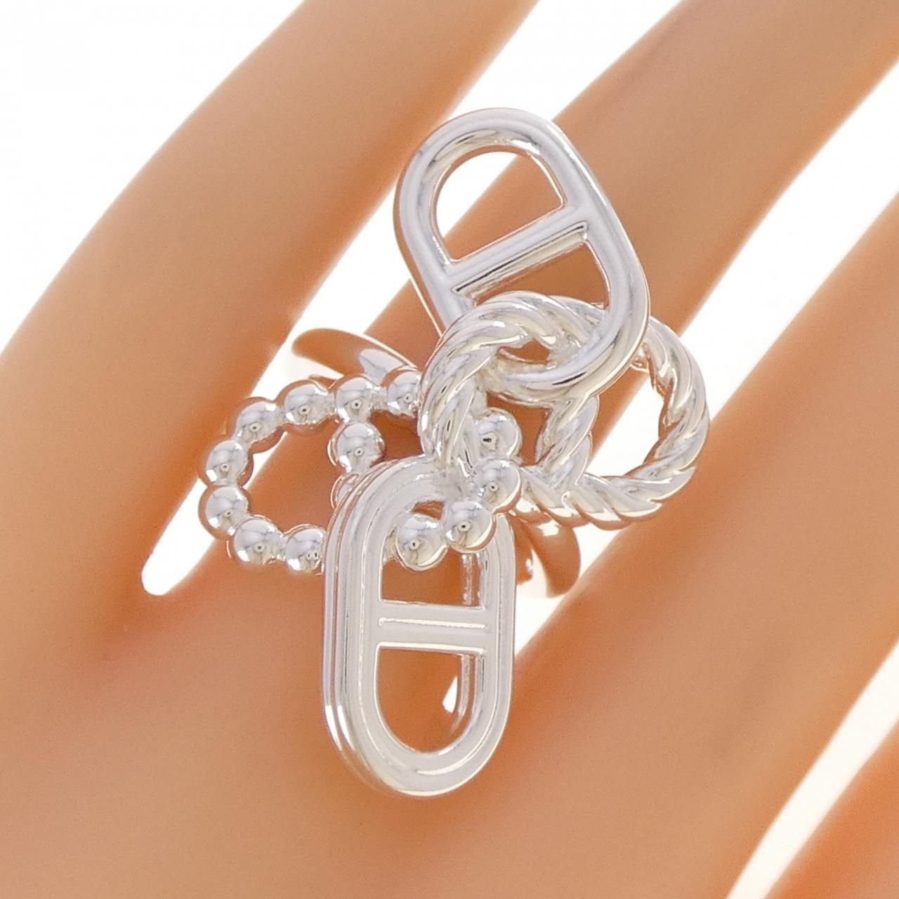 Hermes Chaine D'ancre Alea II Ring — view 5
