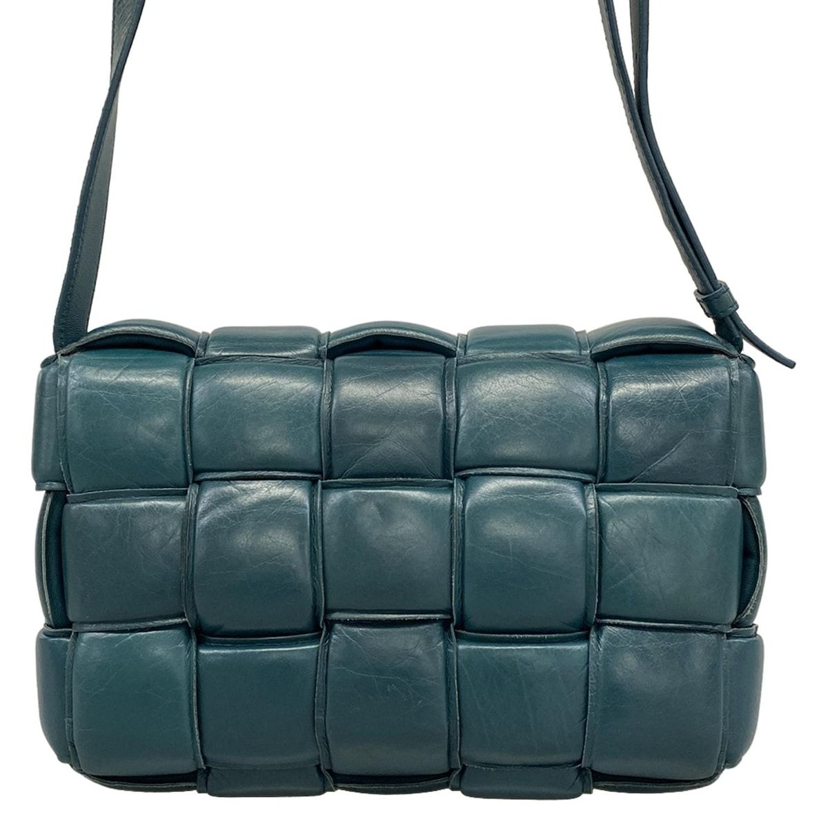 Bottega Veneta Shoulder Bag Padded Cassette Mallard Lambskin — view 3