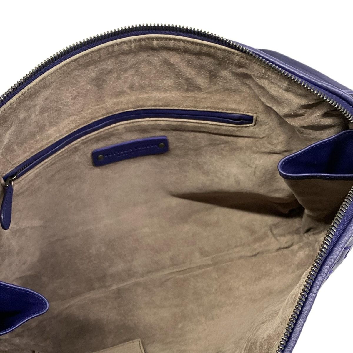 Bottega Veneta Shoulder Bag Nodini Navy Leather — view 7