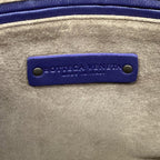 Bottega Veneta Shoulder Bag Nodini Navy Leather — view 8