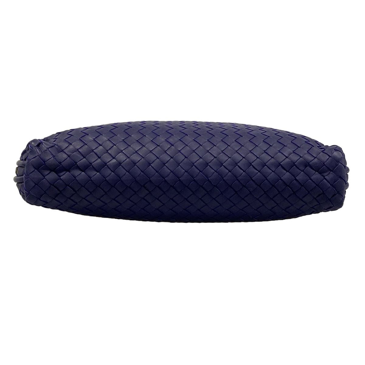 Bottega Veneta Shoulder Bag Nodini Navy Leather — view 5