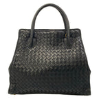 Bottega Veneta Handbag Intrecciato Black Leather — view 3