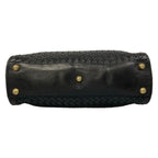 Bottega Veneta Handbag Intrecciato Black Leather — view 5