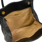 Bottega Veneta Handbag Intrecciato Black Leather — view 7