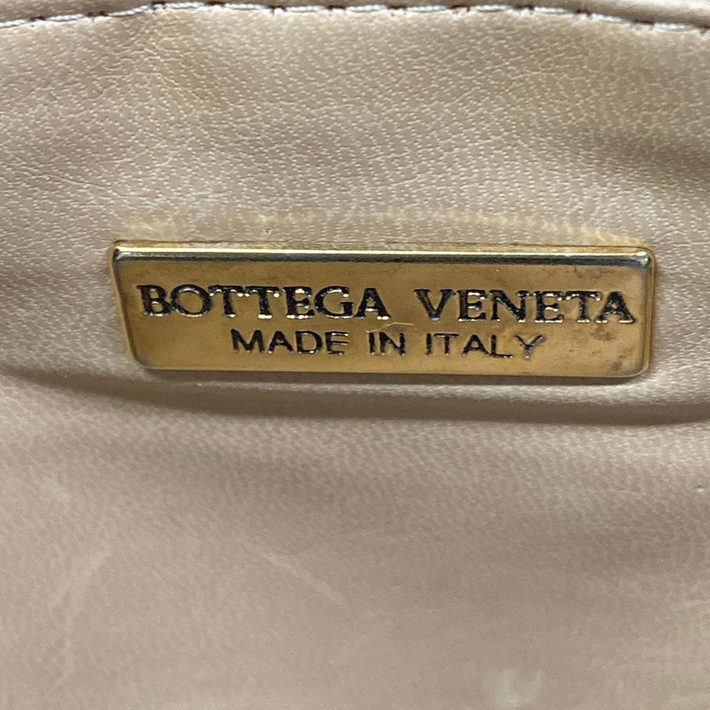 Bottega Veneta Handbag Intrecciato Black Leather — view 9
