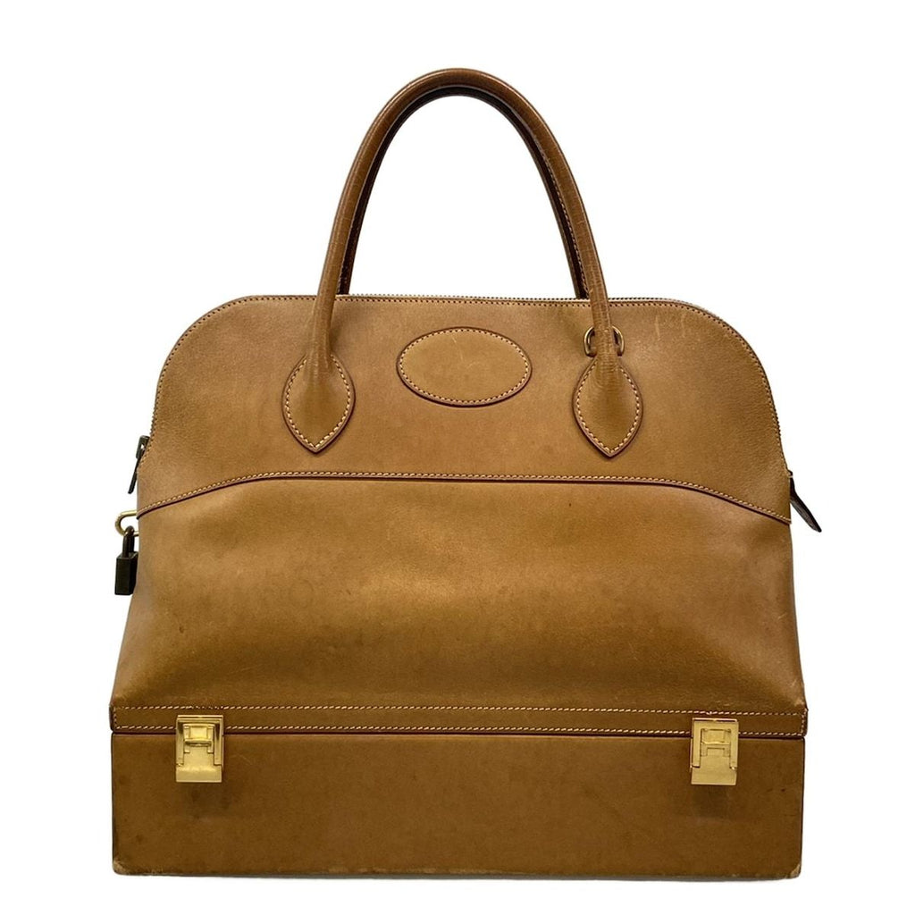 Hermes Handbag Macpherson Natural Gold