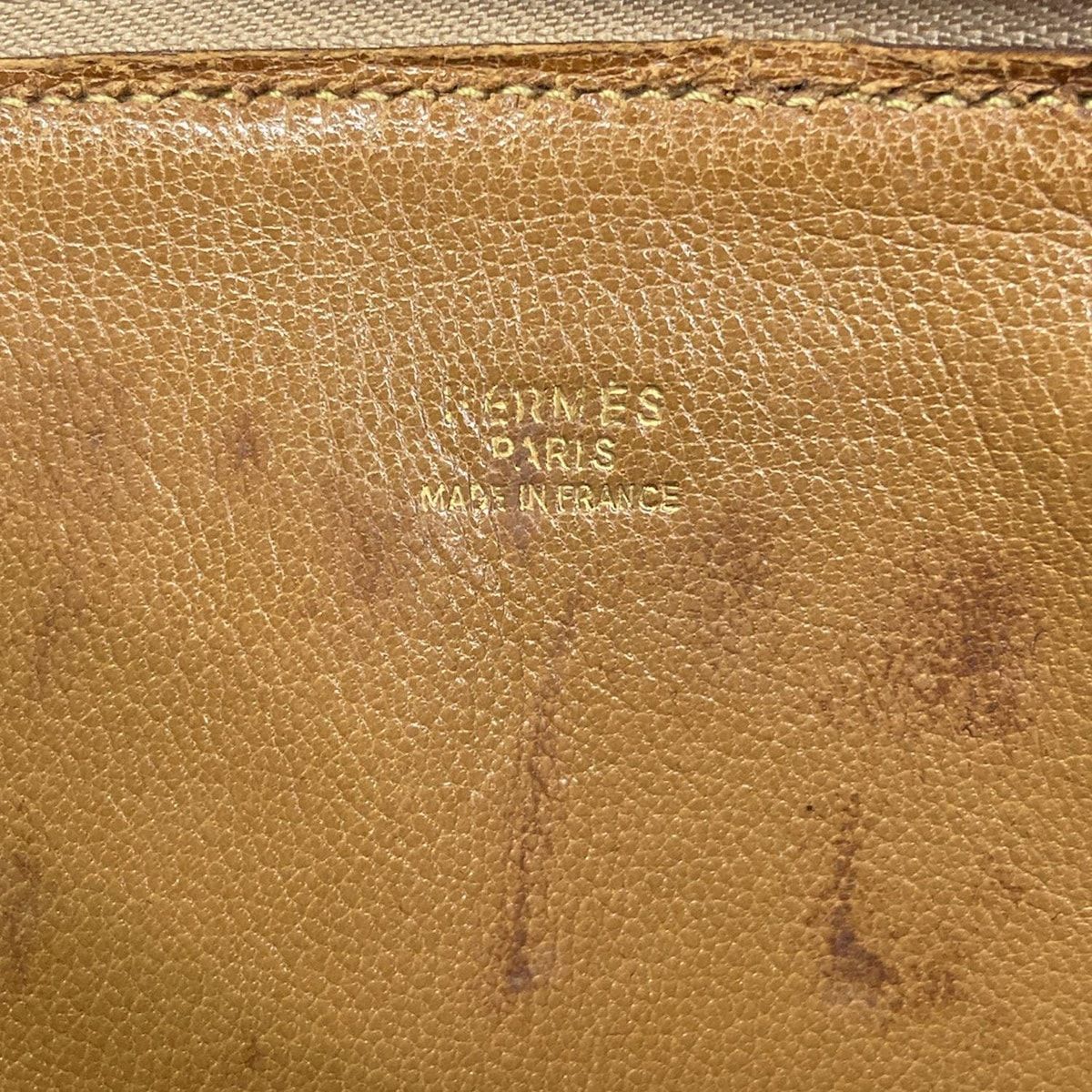 Hermes Handbag Macpherson Natural Gold — view 9