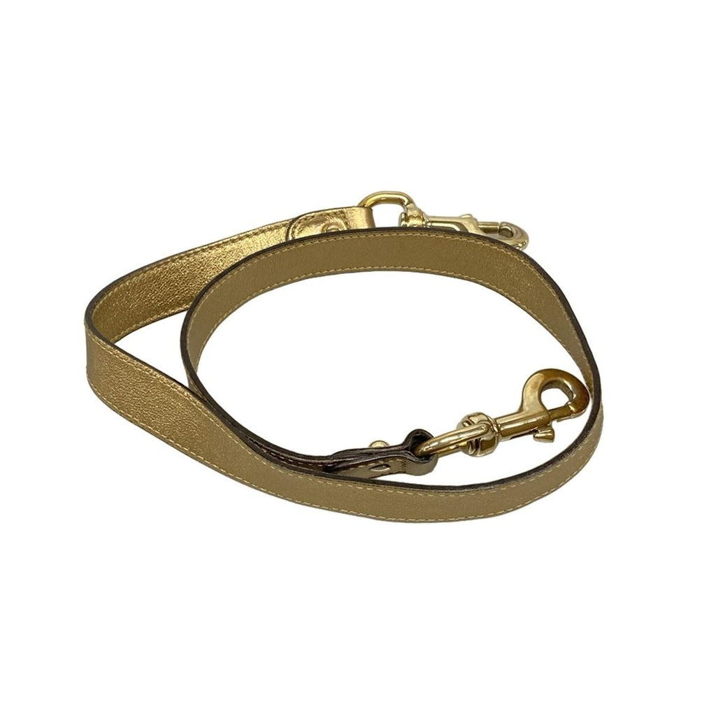 Gucci Handbag Indie Beige Dark Brown Gold Leather — view 8