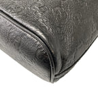 Gucci Shoulder Bag Guccissima Line Black Leather — view 6